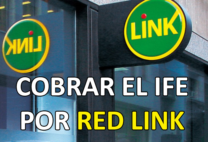 cobrar IFE por Red Link